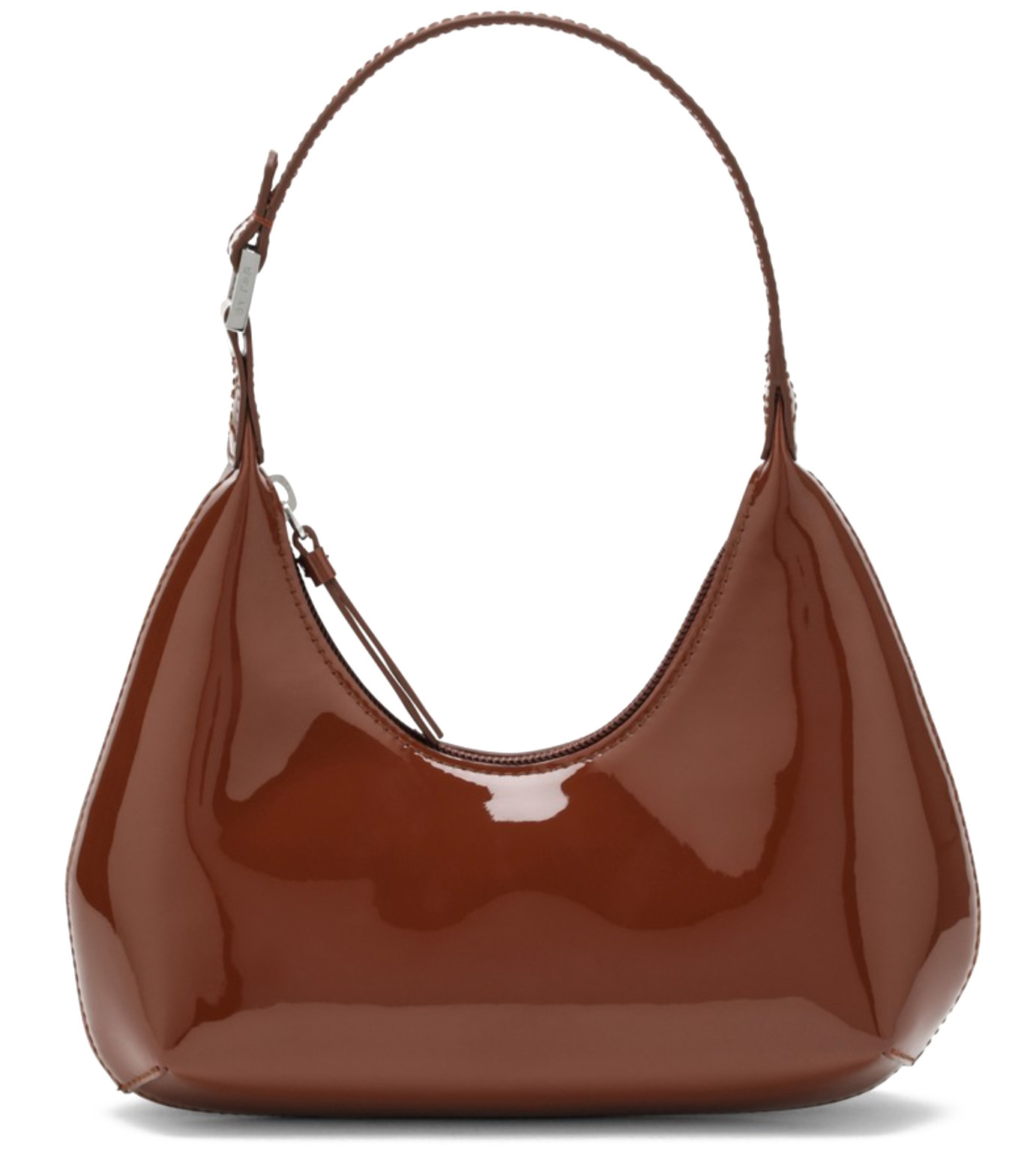 BY FAR Baby Amber Chocolate Patent Leather MEGUSTA