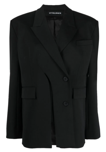 OTTOLINGER signature split blazer black OTTOLINGER signature split blazer black