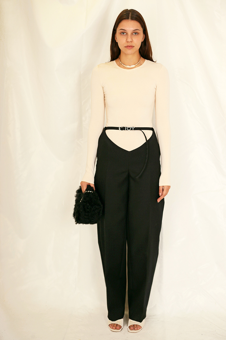 Aランク y/project y-belt wide trousers M | ochge.org