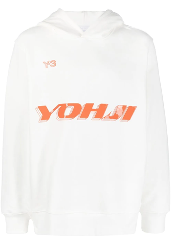 Y-3 gfx hoodie white Y-3 gfx hoodie white