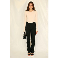 DRAPE SUIT TROUSERS BLACK