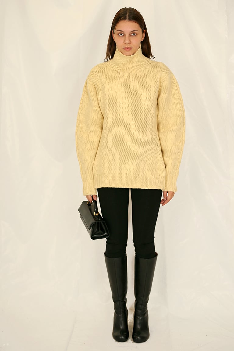 JIL SANDER SWEATER HN LS BANANA - MEGUSTA