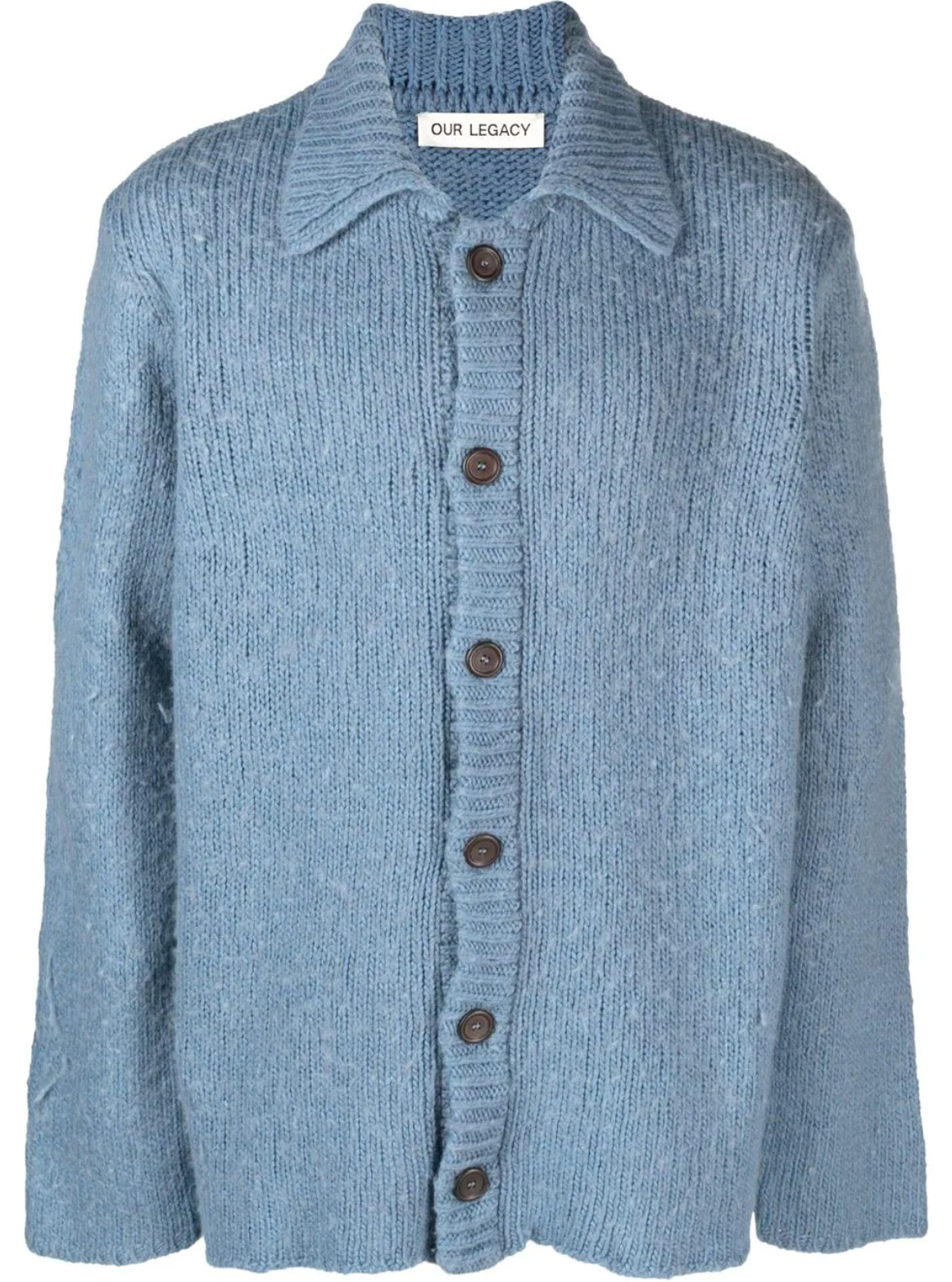 Our Legacy 22SS Blue Mohair Cardigan 44 estim.sn