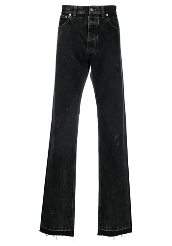 MAISON MARGIELA 5 pockets pants straight cut washed black MAISON MARGIELA 5 pockets pants straight cut washed black