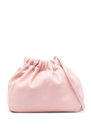 JIL SANDER scrunch sm bag rose JIL SANDER scrunch sm bag rose
