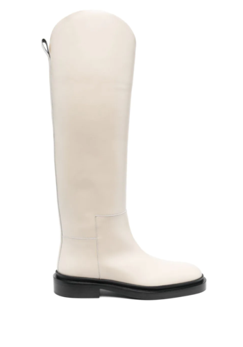 JIL SANDER boot vit. royal mosto cream