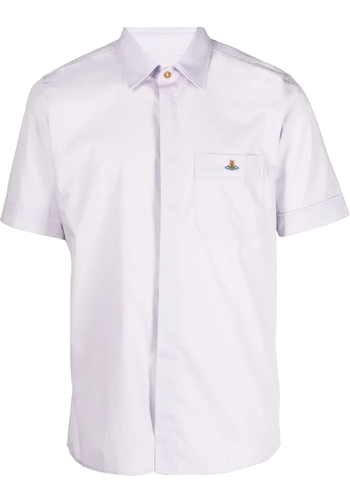 VIVIENNE WESTWOOD classic ss shirt lavender VIVIENNE WESTWOOD classic ss shirt lavender