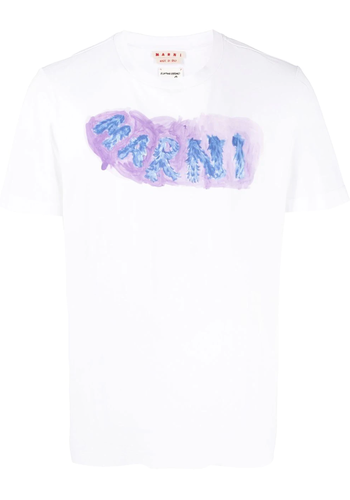 MARNI t-shirt lily white