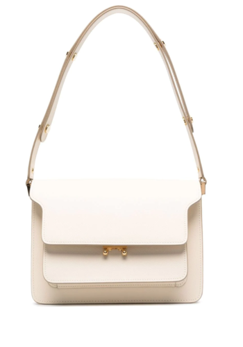 MARNI trunk bag medium talc