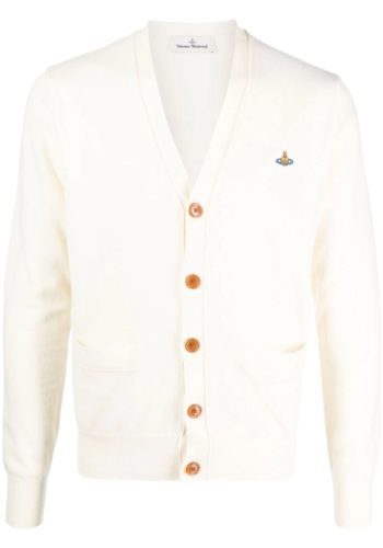 VIVIENNE WESTWOOD man cardigan natural VIVIENNE WESTWOOD man cardigan natural