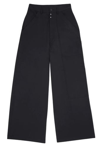 MM6 MAISON MARGIELA wide leg pants black MM6 MAISON MARGIELA wide leg pants black
