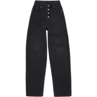 HIGH WAIST DENIM BLACK