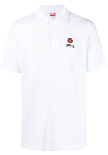 KENZO X NIGO boke flower crest polo white KENZO X NIGO boke flower crest polo white