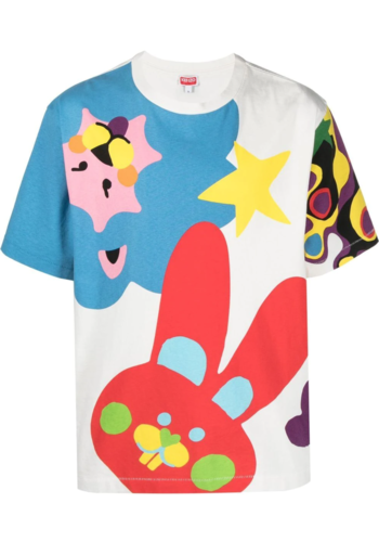 KENZO X NIGO kenzoo oversize t-shirt off white KENZO X NIGO kenzoo oversize t-shirt off white