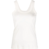 LEMAIRE LEMAIRE RIB TANK TOP LIGHT CREAM