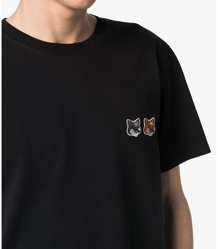 DOUBLE FOX HEAD PATCH CLASSIC T-SHIRT ANTHRACITE