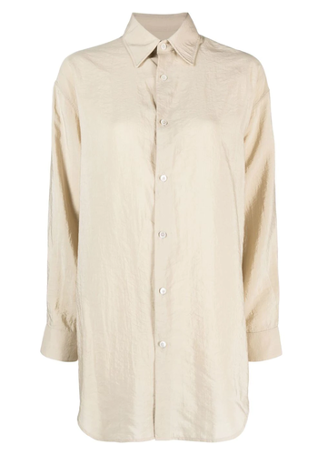 LEMAIRE long shirt dusty mastic LEMAIRE long shirt dusty mastic