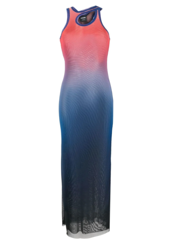 OTTOLINGER mesh tank maxi dress fade blueberry OTTOLINGER mesh tank maxi dress fade blueberry