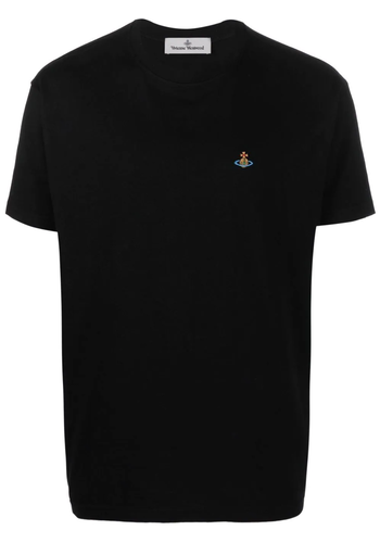 VIVIENNE WESTWOOD classic t-shirt multicolor orb black VIVIENNE WESTWOOD classic t-shirt multicolor orb black
