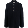 OUR LEGACY BIG PIQUET Navy Cotton Chunky Rib