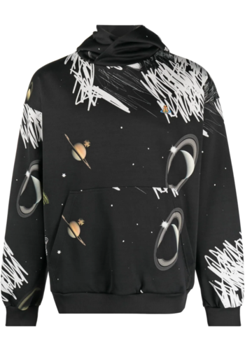 VIVIENNE WESTWOOD pullover sweatshirt planets black VIVIENNE WESTWOOD pullover sweatshirt planets black
