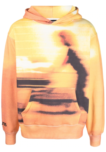 PLEASURES blur hoodie multi PLEASURES blur hoodie multi