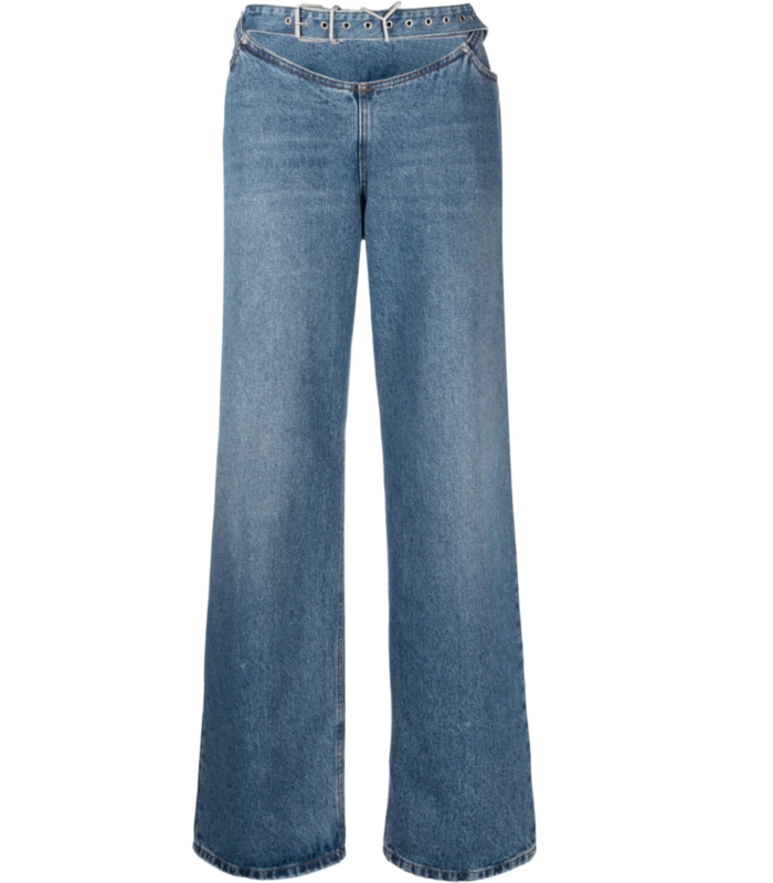 Y BELT ARC JEANS FADED BLUE