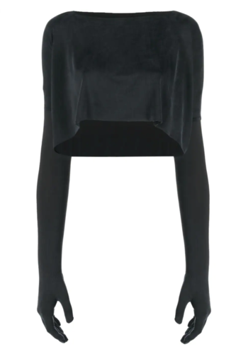 MM6 MAISON MARGIELA MM6 TOP BLACK MM6 MAISON MARGIELA MM6 TOP BLACK