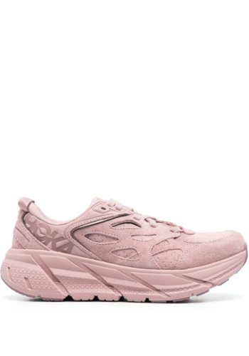 HOKA ONE ONE clifton l suede pale mauve HOKA ONE ONE clifton l suede pale mauve