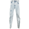 Y/PROJECT SLIM BANANA JEANS ICE BLUE