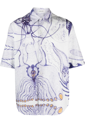 LEMAIRE angkasapura short sleeve shirt LEMAIRE angkasapura short sleeve shirt