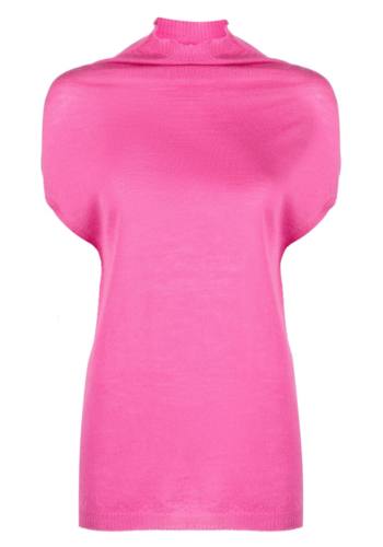 RICK OWENS sl crater knit hot pink