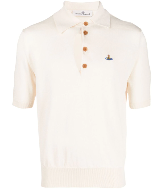 RIPPED POLO CREAM