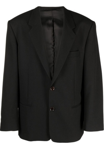 LEMAIRE boxy sb jacket black LEMAIRE boxy sb jacket black