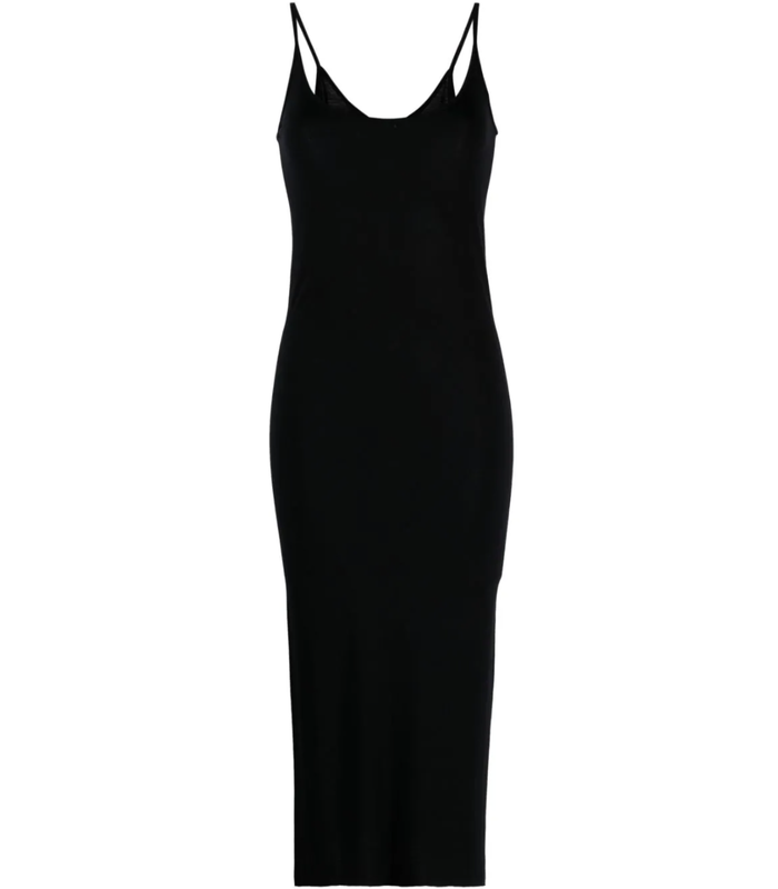 SLIP DRESS - BLACK