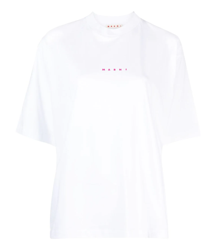 CREWNECK BOX T-SHIRT LILY WHITE