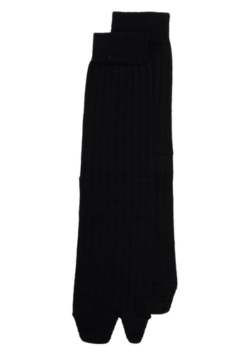 MAISON MARGIELA bootleg socks black MAISON MARGIELA bootleg socks black