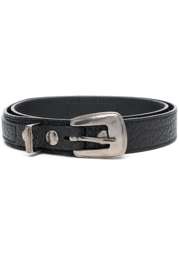 LEMAIRE minimal western belt black LEMAIRE minimal western belt black