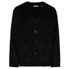 OUR LEGACY CARDIGAN BLACK MOHAIR