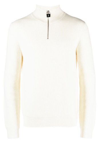 JW ANDERSON padlock pullover henley offwhite