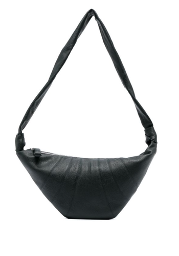 LEMAIRE medium croissant bag midnight green LEMAIRE medium croissant bag midnight green
