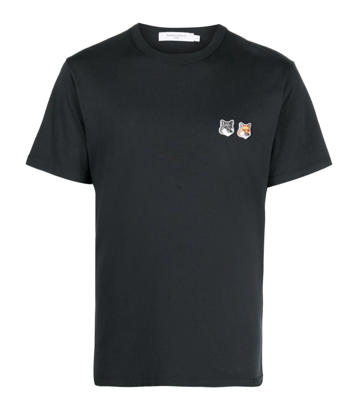 DOUBLE FOX HEAD PATCH CLASSIC TEE-SHIRT - ANTHRACITE