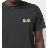 DOUBLE FOX HEAD PATCH CLASSIC TEE-SHIRT - ANTHRACITE