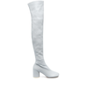 MM6 MAISON MARGIELA HIGH KNEE BOOT LIGHT BLUE