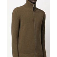 PULLOVER WITH ZIPPER CHESTNUT