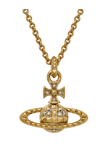 VIVIENNE WESTWOOD mayfair bas relief pendant gold VIVIENNE WESTWOOD mayfair bas relief pendant gold