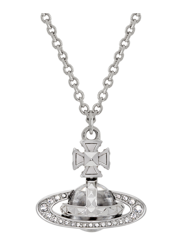 VIVIENNE WESTWOOD pina bas relief pendant platinum VIVIENNE WESTWOOD pina bas relief pendant platinum