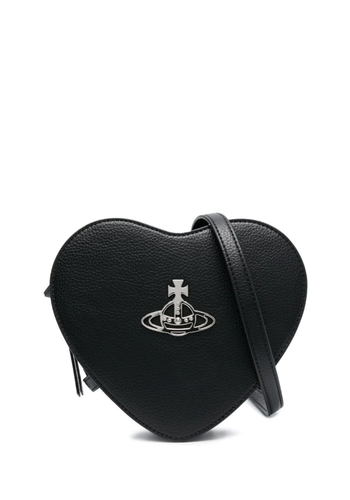 VIVIENNE WESTWOOD louise heart crossbody black VIVIENNE WESTWOOD louise heart crossbody black