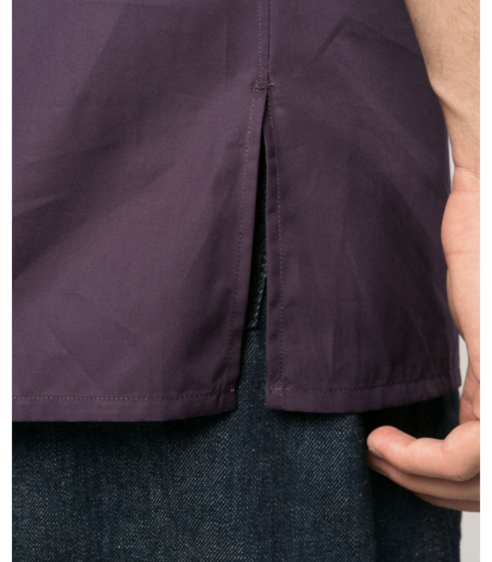 SHORT-SLEEVED SHIRT MAUVE