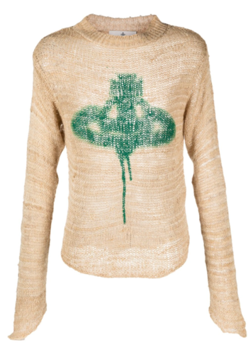 VIVIENNE WESTWOOD heidi jumper sand VIVIENNE WESTWOOD heidi jumper sand